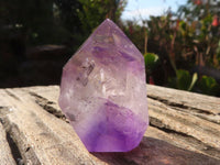 Polished Small Window Amethyst Points x 12 From Ankazobe, Madagascar - Toprock Gemstones and Minerals 