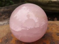 Polished Gemmy Pink Rose Quartz Spheres  x 6 From Madagascar - TopRock