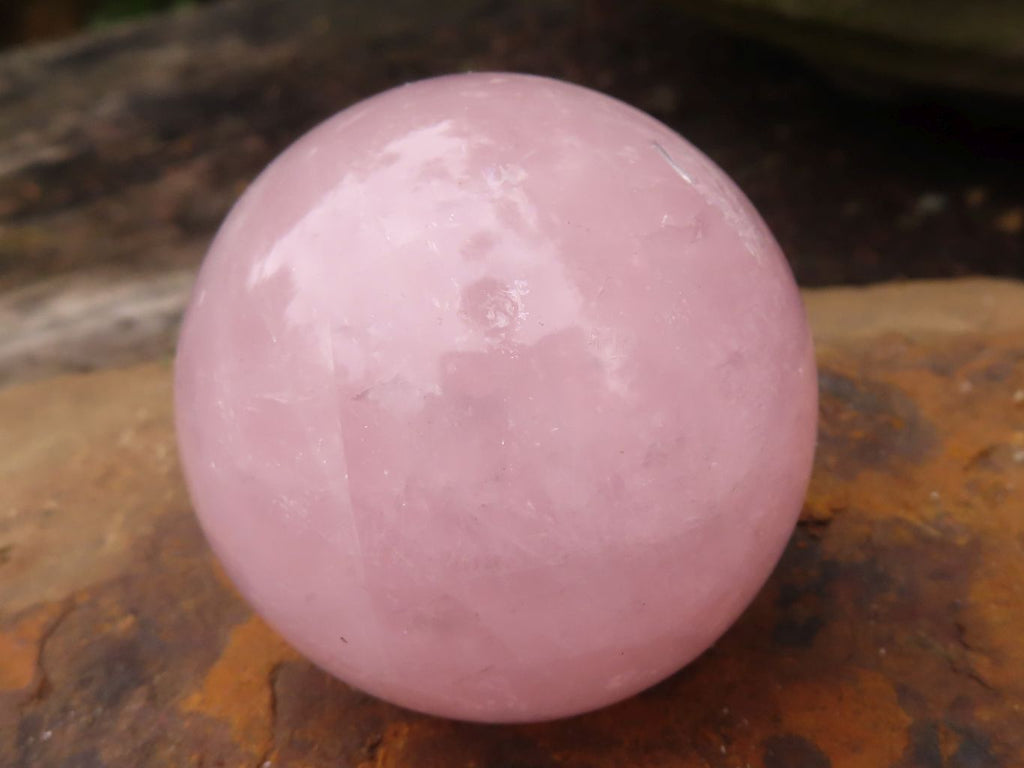 Polished Gemmy Pink Rose Quartz Spheres  x 6 From Madagascar - TopRock