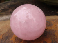 Polished Gemmy Pink Rose Quartz Spheres  x 6 From Madagascar - TopRock