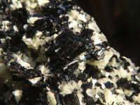 Natural Schorl Black Tourmaline Specimens  x 2 From Erongo, Namibia - Toprock Gemstones and Minerals 