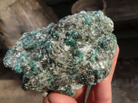Natural Rare Emerald Mica In Matrix Cobbed Specimens x 6 From Mutoko, Zimbabwe - Toprock Gemstones and Minerals 