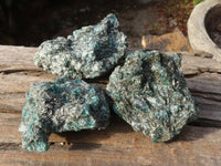 Natural Rare Emerald Mica In Matrix Cobbed Specimens x 6 From Mutoko, Zimbabwe - Toprock Gemstones and Minerals 
