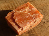 Natural New Sunset Orange Calcite Specimens  x 4 From Spitzkop, Namibia - Toprock Gemstones and Minerals 