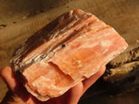 Natural New Sunset Orange Calcite Specimens  x 4 From Spitzkop, Namibia - Toprock Gemstones and Minerals 