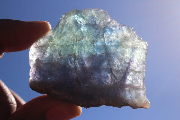 Natural Selected Cobbed Small Watermelon Fluorite Pieces - sold per 2 Kg - From Uis, Namibia - TopRock