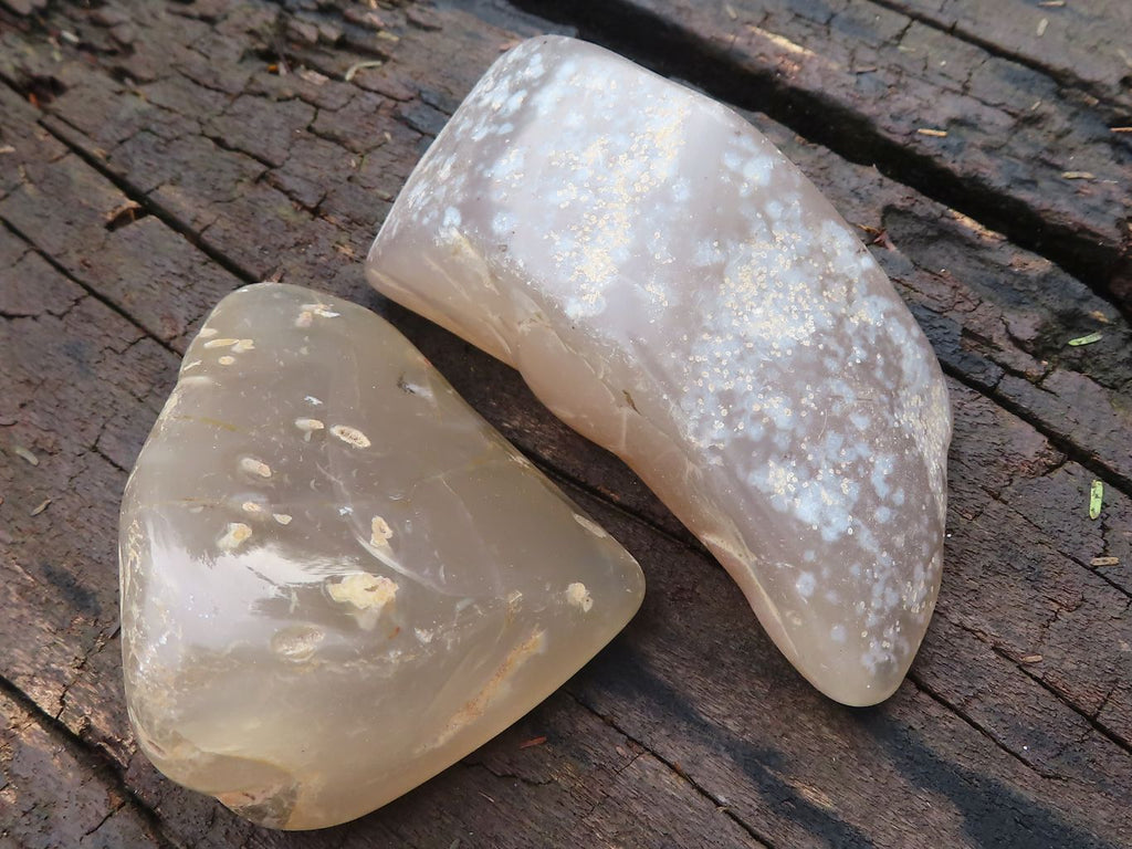 Polished Agate & Chalcedony Pieces  x 12 From Zimbabwe - Toprock Gemstones and Minerals 