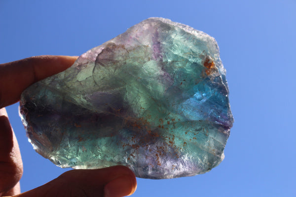 Natural Watermelon Fluorite Cobbed Specimens - Sold per 5kg - From Uis, Namibia - TopRock