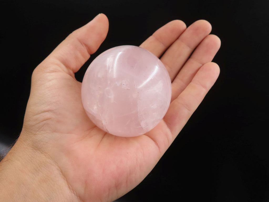 Polished Rose Quartz Spheres x 6 From Ambatondrazaka, Madagascar - TopRock