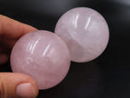 Polished Rose Quartz Spheres x 6 From Ambatondrazaka, Madagascar - TopRock