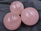 Polished Rose Quartz Spheres x 6 From Ambatondrazaka, Madagascar - TopRock