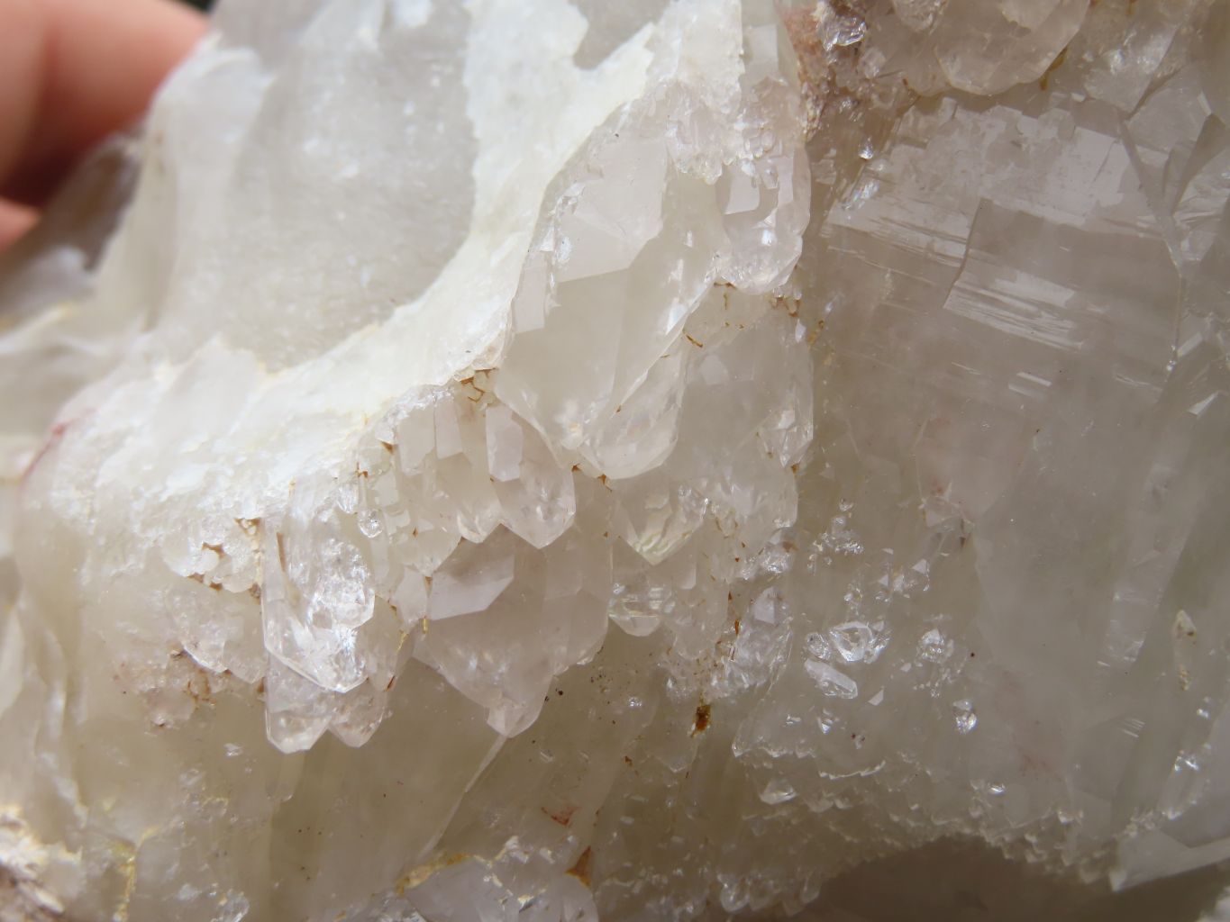 Natural Hematoid Quartz Clusters x 3 From Zimbabwe - TopRock