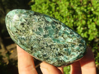 Polished Rare Emerald In Matrix Standing Free Forms  x 2 From Sandawana, Zimbabwe - Toprock Gemstones and Minerals 