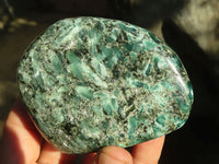 Polished Rare Emerald In Matrix Standing Free Forms  x 2 From Sandawana, Zimbabwe - Toprock Gemstones and Minerals 