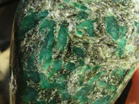 Polished Rare Emerald In Matrix Standing Free Forms  x 2 From Sandawana, Zimbabwe - Toprock Gemstones and Minerals 