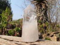 Polished Clear Quartz Crystal Points  x 6 From Madagascar - Toprock Gemstones and Minerals 
