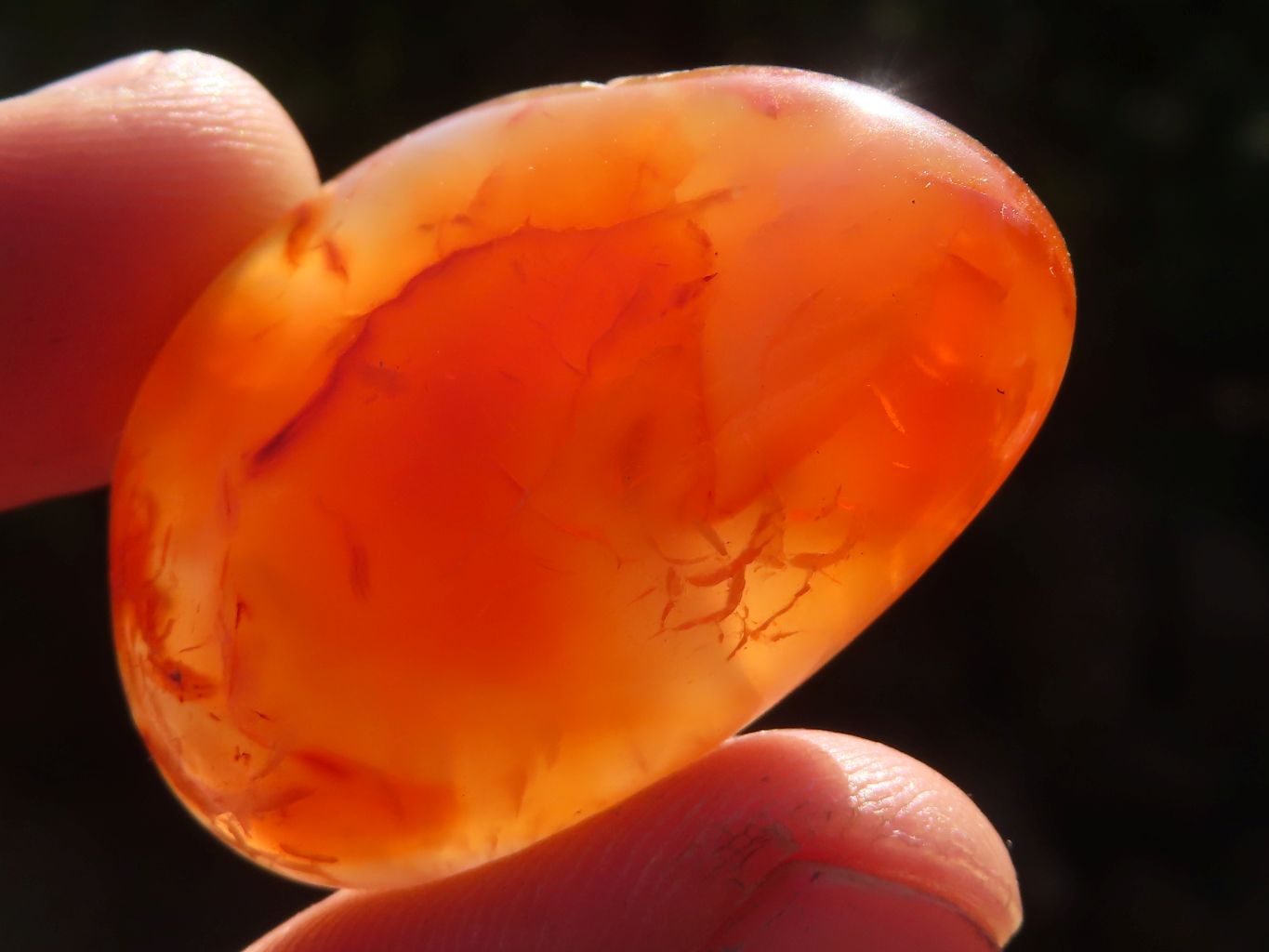 Polished  Carnelian Agate Tumble Stones  x 1 Kg Lot From Madagascar - Toprock Gemstones and Minerals 