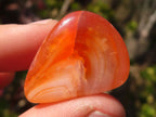 Polished  Carnelian Agate Tumble Stones  x 1 Kg Lot From Madagascar - Toprock Gemstones and Minerals 