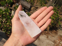 Polished Clear Quartz Crystal Points  x 6 From Madagascar - Toprock Gemstones and Minerals 