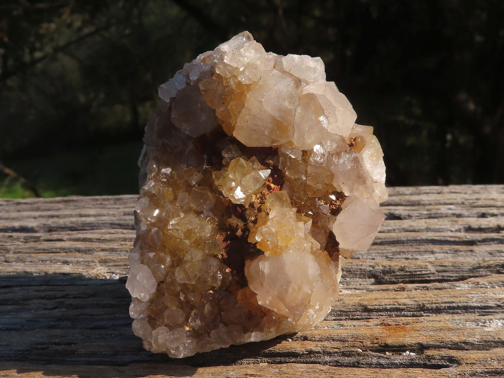 Natural Mixed Selection Of Spirit Quartz Clusters x 12 From Boekenhouthoek, South Africa - TopRock