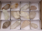 Polished Single Double Terminated Quartz Crystals  x 13 From Madagascar - TopRock