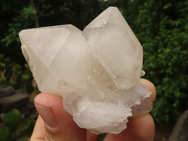 Polished Single Double Terminated Quartz Crystals  x 13 From Madagascar - TopRock