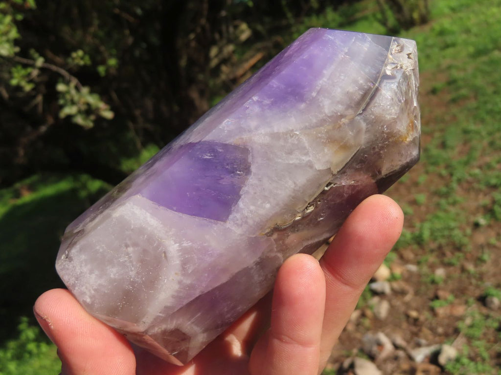 Polished Dream Amethyst Quartz Crystals With Natural Features x 2 From Madagascar - TopRock