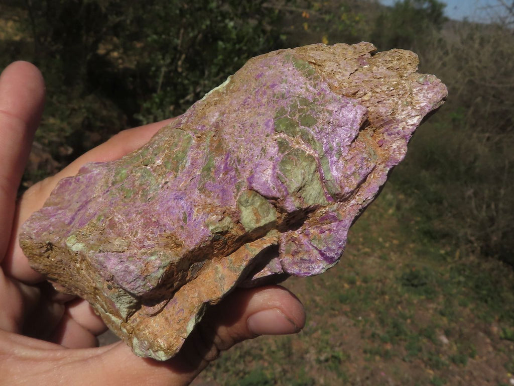 Natural Purple Stichtite Specimens  x 4 From Barberton, South Africa - TopRock