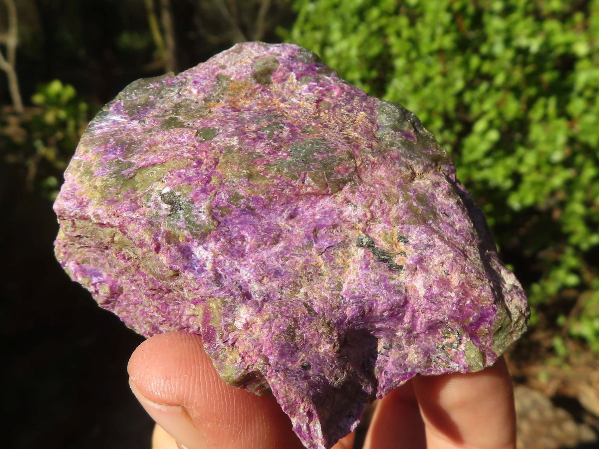 Natural Rough Stichtite Cobbed Specimens  x 12 From Barberton, South Africa - Toprock Gemstones and Minerals 