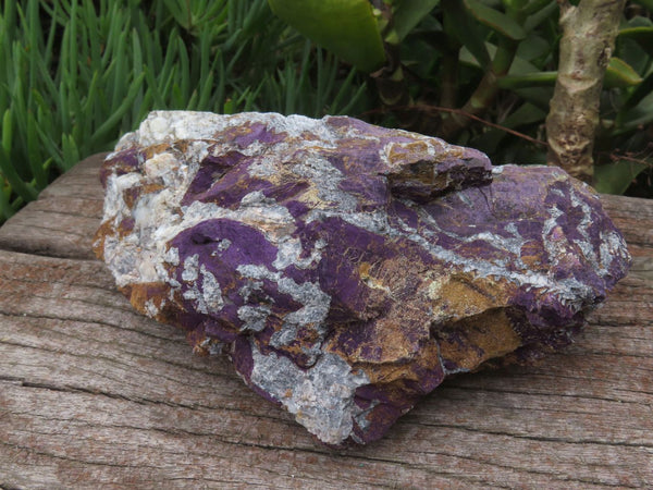 Natural Extra Large Stunning Purpurite Specimen with Hydrothermal Quartz Veins x 1 From Namibia - TopRock