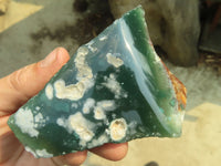 Polished On One Side Emerald Mtorolite Plates x 6 From Mutorashanga, Zimbabwe - Toprock Gemstones and Minerals 