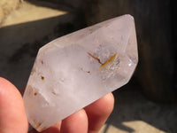 Polished Clear Quartz Crystal Points  x 6 From Madagascar - Toprock Gemstones and Minerals 