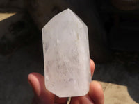 Polished Clear Quartz Crystal Points  x 6 From Madagascar - Toprock Gemstones and Minerals 