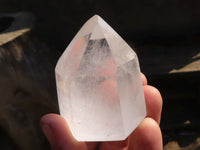 Polished Clear Quartz Crystal Points  x 6 From Madagascar - Toprock Gemstones and Minerals 