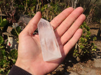 Polished Clear Quartz Crystal Points  x 6 From Madagascar - Toprock Gemstones and Minerals 