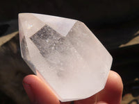 Polished Clear Quartz Crystal Points  x 6 From Madagascar - Toprock Gemstones and Minerals 
