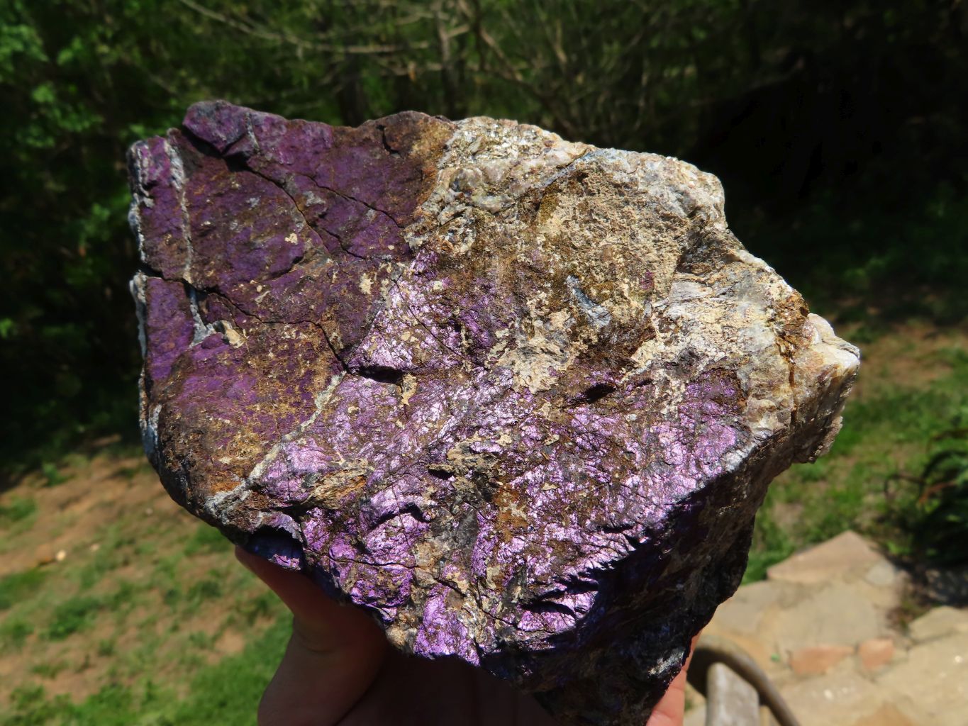 Natural Extra Large Purpurite Specimen x 1 From Erongo, Namibia - TopRock