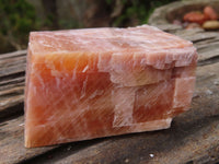 Natural New Sunset Orange Calcite Specimens  x 12 From Spitzkop, Namibia - Toprock Gemstones and Minerals 