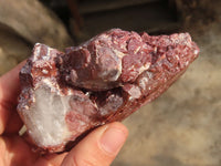 Natural Red Hematoid Quartz Specimens x 5 From Karoi, Zimbabwe - Toprock Gemstones and Minerals 