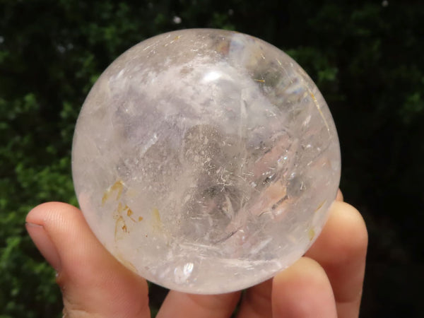 Polished Clear Quartz Crystal Spheres  x 4 From Madagascar - TopRock