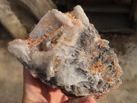 Natural Rare Bladed Baryte Specimens x 2 From Congo - Toprock Gemstones and Minerals 
