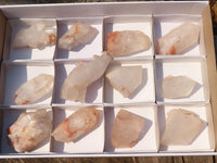 Natural Large Quartz Crystal Specimens x 12 From Mpika, Zambia - Toprock Gemstones and Minerals 