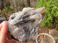 Natural Rare Bladed Baryte Specimens x 2 From Congo - Toprock Gemstones and Minerals 