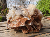 Natural Rare Bladed Baryte Specimens x 2 From Congo - Toprock Gemstones and Minerals 