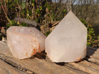 Natural Large Quartz Crystal Specimens x 12 From Mpika, Zambia - Toprock Gemstones and Minerals 