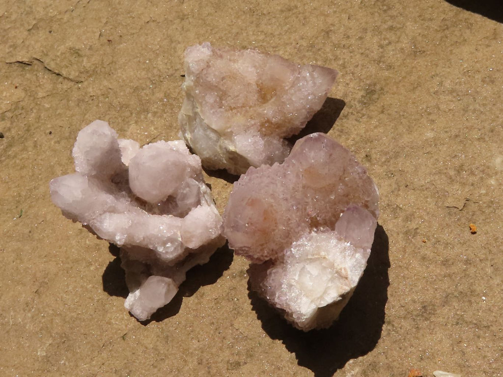 Natural Mixed Selection Of Small Spirit Quartz Crystals  x 70 From Boekenhouthoek, South Africa - TopRock