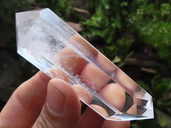 Polished Double Terminated Clear Quartz Crystals  x 6 From Madagascar - TopRock