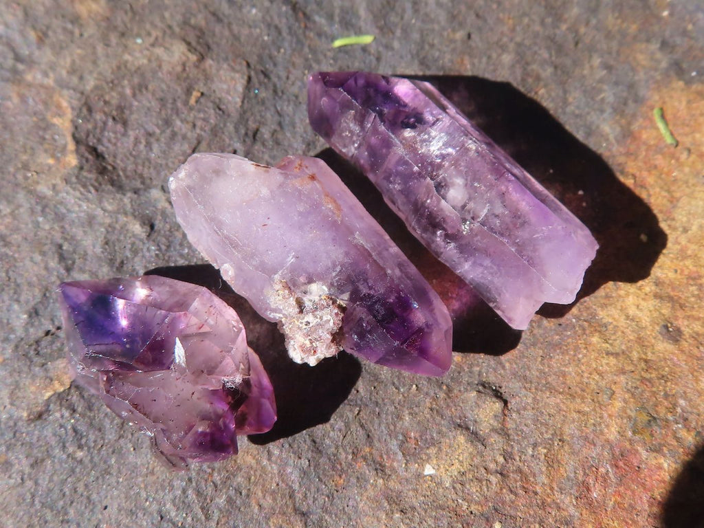 Natural Mini Smokey Amethyst Crystals  x 70 From Chiredzi, Zimbabwe - Toprock Gemstones and Minerals 