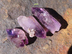 Natural Mini Smokey Amethyst Crystals  x 70 From Chiredzi, Zimbabwe - Toprock Gemstones and Minerals 