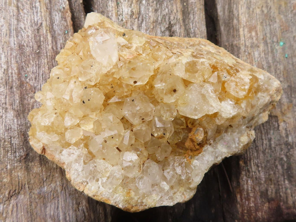 Natural Golden Limonite / Lemonite Quartz Clusters  x 12 From Zambia - Toprock Gemstones and Minerals 